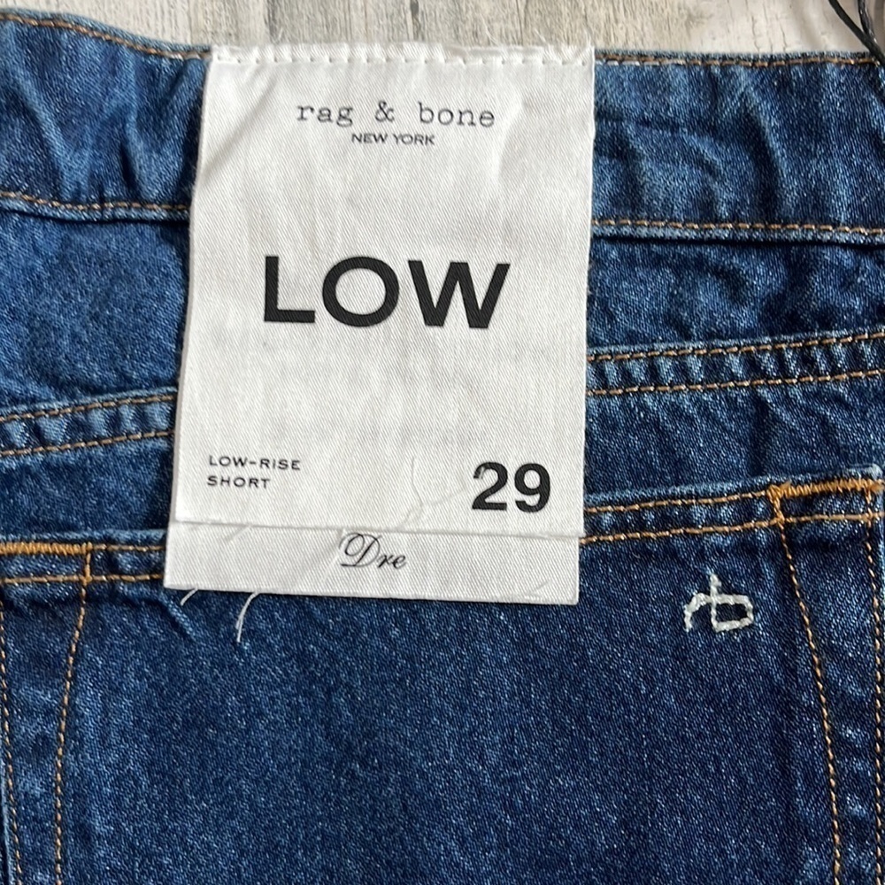 Rag & Bone Cambria Dre Low Rise Short Size 29 NWT - Picture 6 of 15